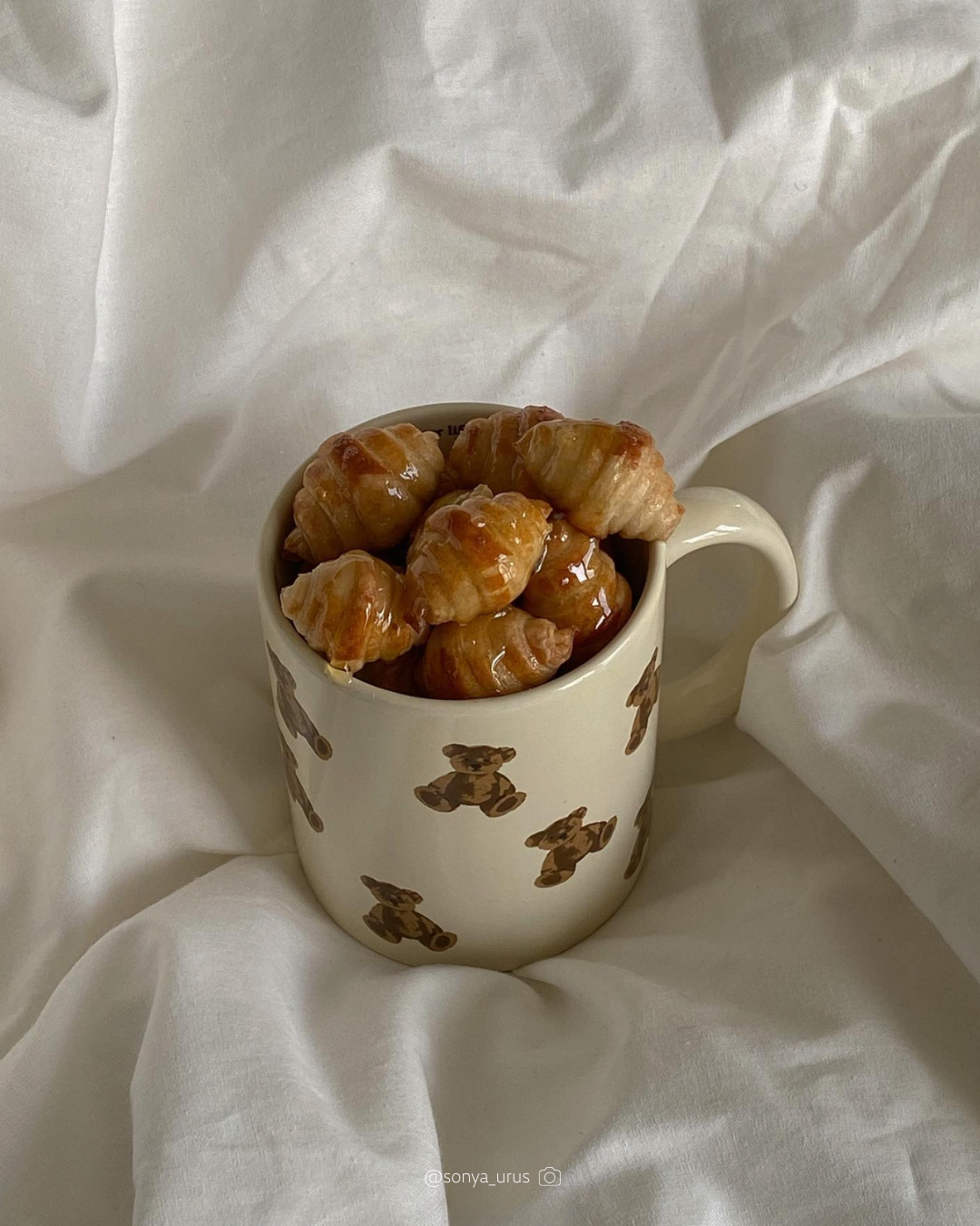 Bear Brew Mug | ceramic cup with little bear | 300ml