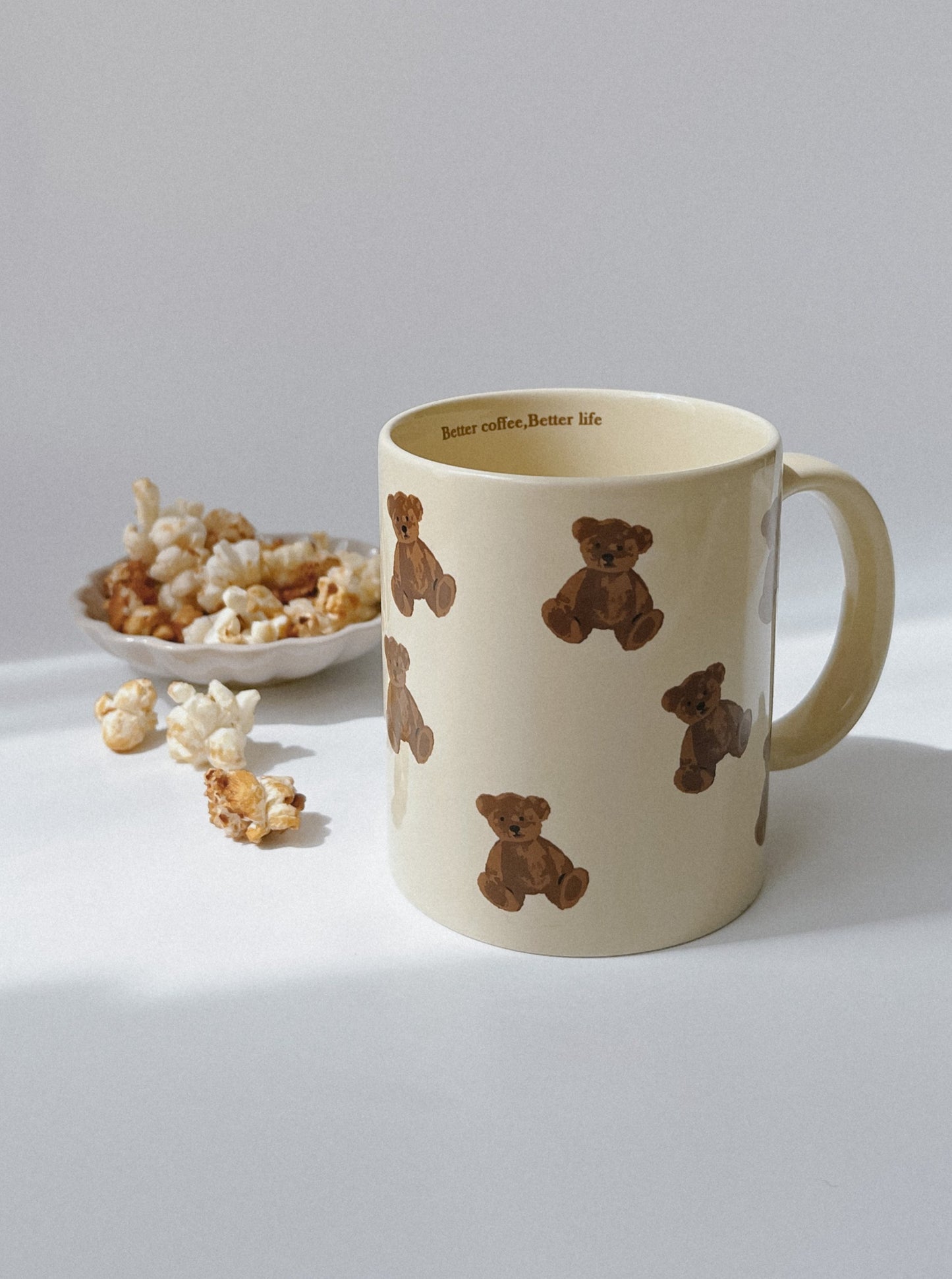 Bear Brew Mug | ceramic cup with little bear | 300ml