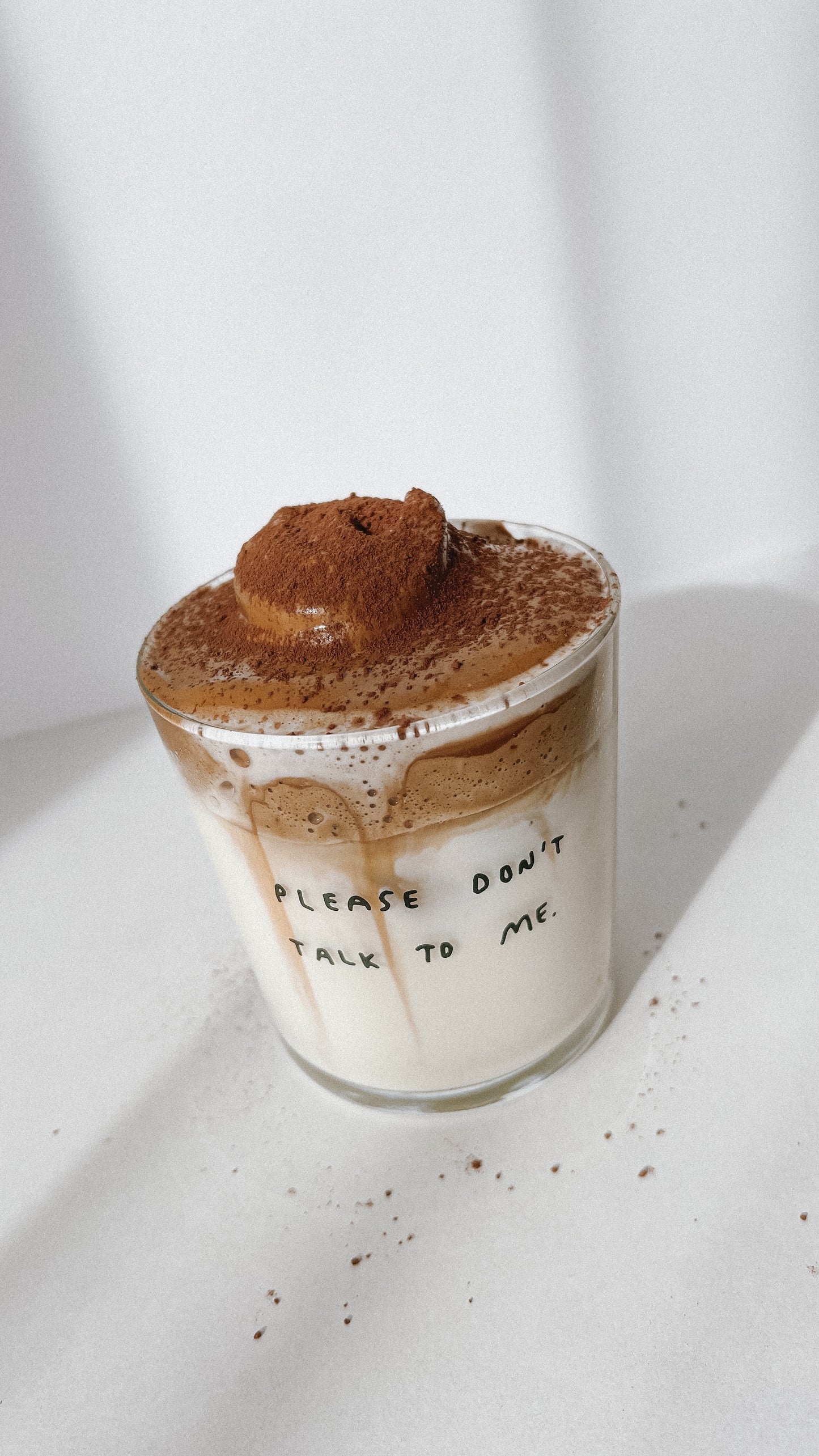 "please don't talk to me" Glass | 360ml