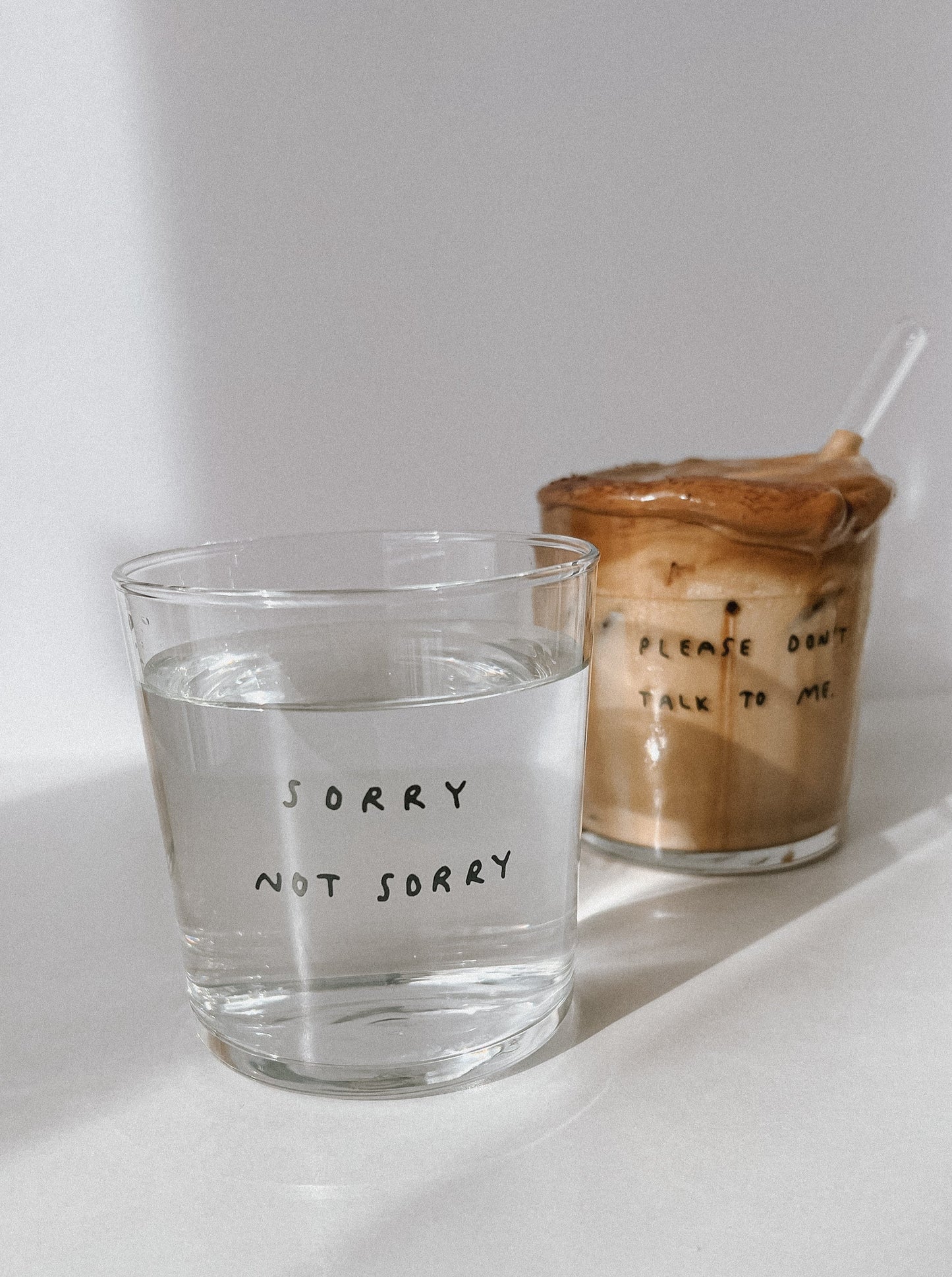"sorry not sorry" Glass | 360ml