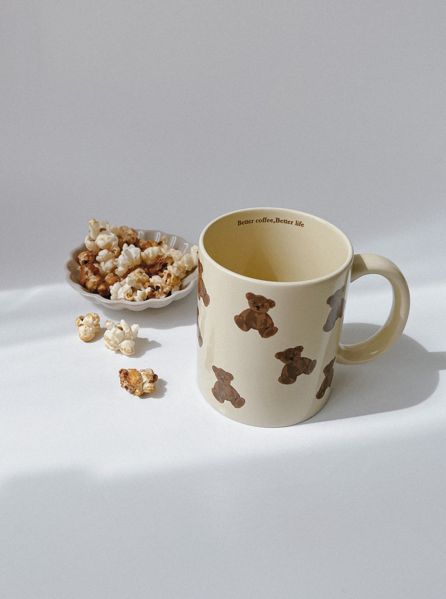 Bear Brew Mug | ceramic cup with little bear | 300ml