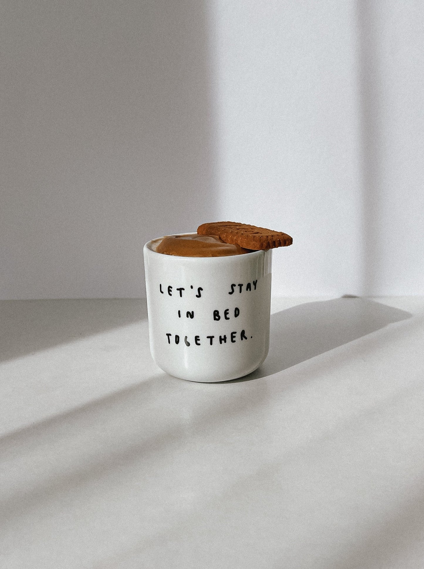 "let's stay in bed together" Mug | 300ml