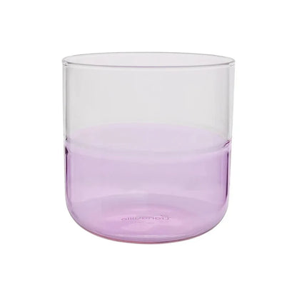 Glas RAINBOW - aus Borosilikatglas – 410 ml | Hitzebeständig & farbenfroh | Tranquillo