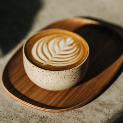 KUMO Cappuccino Tasse blau