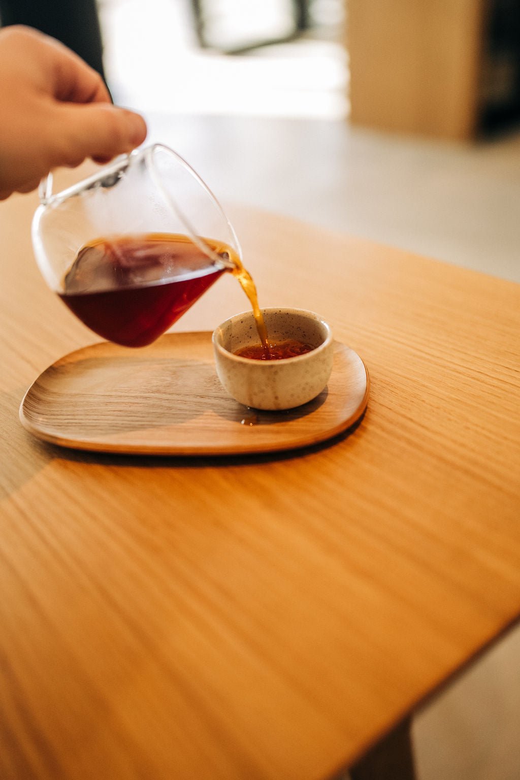 KUMO Espresso gelb | handgemachte Tasse